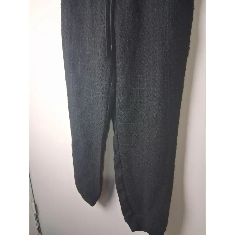 Mode‎ of One Knit Joggers Size L Black Athletic Pants Streetwear Lounge